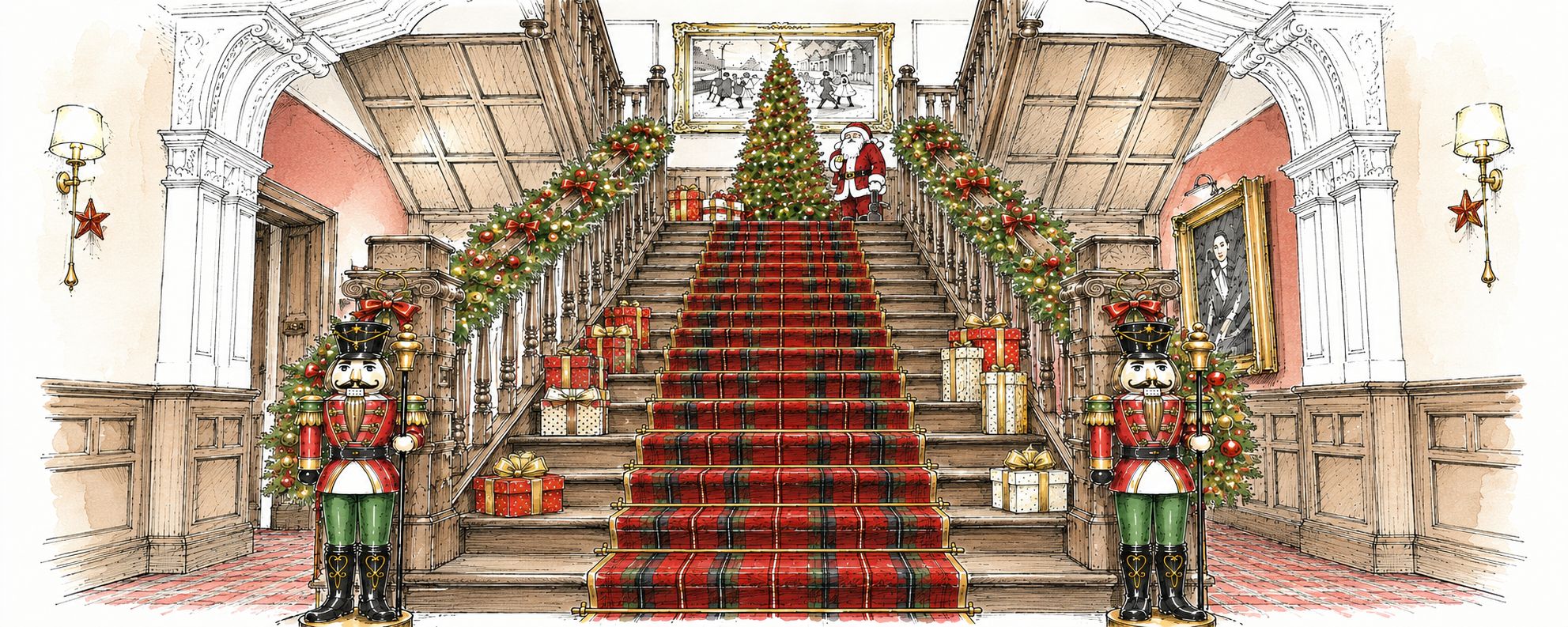 festive season at the castle
